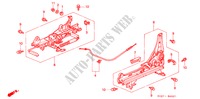 COMP. SEDILE ANT. (S.) per Honda ACCORD COUPE 2.0ILS 2 Porte 5 velocità manuale 1994