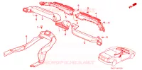 CONDOTTO RISCALDATORE(LH) per Honda ACCORD COUPE 2.0 I 2 Porte 4 velocità automatico 1996