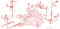 LEVA DI CONTROLLO per Honda ACCORD COUPE 2.2IES 2 Porte 4 velocità automatico 1994