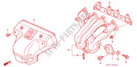 MOLTEPLICE SCARICO per Honda ACCORD COUPE 2.2IES 2 Porte 5 velocità manuale 1994