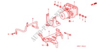 MODULATORE ABS(LH) ('00 ) per Honda NSX NSX-T 2 Porte 6 velocità manuale 2001