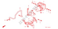 MODULATORE ABS(RH) ('00 ) per Honda NSX NSX-T 2 Porte 6 velocità manuale 2000