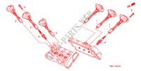 RINCULO IGNIZIONE/CANDELA per Honda NSX NSX-T 2 Porte 4 velocità automatico 2000