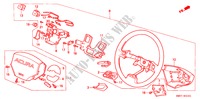 RUOTA STERZO(KU) per Honda NSX NSX-T 2 Porte 6 velocità manuale 2000