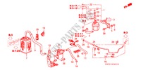 CANISTRO/SCOLO COMBUSTIBILE (2) per Honda NSX NSX 2 Porte 6 velocità manuale 2004