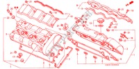 COPERTURA TESTA CILINDRO per Honda NSX NSX 2 Porte 6 velocità manuale 2004