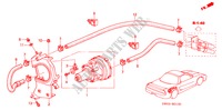 POMPA ARIA per Honda NSX NSX 2 Porte 6 velocità manuale 2004