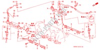 TUBO COMBUSTIBILE( '03) (2) per Honda NSX NSX 2 Porte 4 velocità automatico 2003