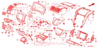 ABBELLIMENTO STRUMENTI(LATO GUIDATORE)(LH) per Honda CRV RVI 5 Porte 5 velocità automatico 2007