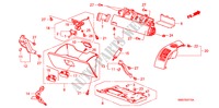 ABBELLIMENTO STRUMENTI(LATO PASSEGGERO)(LH) per Honda CR-V RVSI 5 Porte 6 velocità manuale 2008