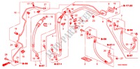 ARIA CONDIZIONATA(TUBI/CONDOTTI) (LH) (2.0L) (2.4L) per Honda CR-V RVSI 5 Porte 6 velocità manuale 2008
