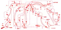 ARIA CONDIZIONATA(TUBI/CONDOTTI) (LH) (2.0L) (2.4L) per Honda CRV RVI 5 Porte 5 velocità automatico 2007