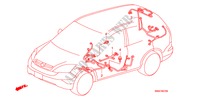 BARDATURA FILO(RH)(3) per Honda CR-V DIESEL 2.2 SE 5 Porte 6 velocità manuale 2007