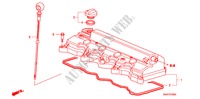 COPERTURA TESTA CILINDRO (2.0L) per Honda CR-V RVSI 5 Porte 6 velocità manuale 2008
