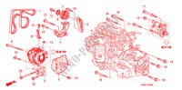 MENSOLA ALTERNATORE(2.0L) per Honda CR-V RVSI 5 Porte 6 velocità manuale 2008