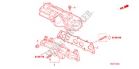 MOLTEPLICE SCARICO(DIESEL) per Honda CR-V DIESEL 2.2 EXECUTIVE 5 Porte 6 velocità manuale 2007
