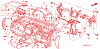 PANNELLO STRUMENTI(RH) per Honda CR-V DIESEL 2.2 ES 5 Porte 6 velocità manuale 2008