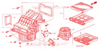 SOFFIATORE RISCALDATORE(LH) per Honda CRV RVI 5 Porte 5 velocità automatico 2007