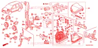 UNITA DI CONTROLLO(SPAZIO MOTORE)(2.0L)(2.4L)(1) per Honda CRV RVI 5 Porte 5 velocità automatico 2007