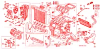 UNITA RISCALDATORE(RH) per Honda CRV DIESEL 2.2 EX 5 Porte 6 velocità manuale 2007