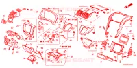 ABBELLIMENTO STRUMENTI(LATO GUIDATORE)(LH) per Honda CRV COMFORT 5 Porte 6 velocità manuale 2010
