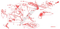 ABBELLIMENTO STRUMENTI(LATO PASSEGGERO)(LH) per Honda CR-V DIESEL 2.2 ELEGANCE/LIFE 5 Porte 6 velocità manuale 2010
