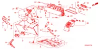 ABBELLIMENTO STRUMENTI(LATO PASSEGGERO)(LH) per Honda CRV COMFORT 5 Porte 6 velocità manuale 2010