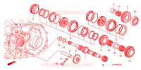 ALBERO PRIMARIO(2.0L)(2.4L) per Honda CRV COMFORT 5 Porte 6 velocità manuale 2010