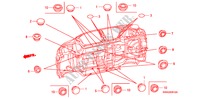 ANELLO DI TENUTA(INFERIORE) per Honda CR-V SE 5 Porte 6 velocità manuale 2010