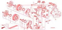 ARIA CONDIZIONATA(2.0L)(COMPRESSORE) per Honda CRV COMFORT 5 Porte 6 velocità manuale 2010