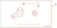 BACKUP SE*NH624P* per Honda CRV COMFORT 5 Porte 6 velocità manuale 2010