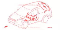 BARDATURA FILO(LH)(3) per Honda CRV COMFORT 5 Porte 6 velocità manuale 2010