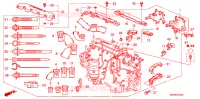 BARDATURA FILO MOTORE(2.0L) per Honda CRV COMFORT 5 Porte 6 velocità manuale 2010