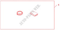 BASS SYSTEM per Honda CR-V S 5 Porte 6 velocità manuale 2010