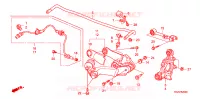 BRACCIO INFERIORE POST. per Honda CRV COMFORT 5 Porte 6 velocità manuale 2010