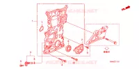 CASSA CATENA(2.4L) per Honda CRV EXECUTIVE 5 Porte 6 velocità manuale 2010