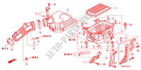 FILTRO ARIA(2.4L) per Honda CR-V RV-I 5 Porte 6 velocità manuale 2010