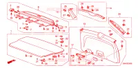 FODERA PORTELLONE per Honda CRV COMFORT 5 Porte 6 velocità manuale 2010