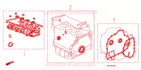 KIT GUARNIZIONE(2.4L) per Honda CRV EXECUTIVE 5 Porte 6 velocità manuale 2010