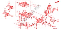 POMPA OLIO(DIESEL)('10) per Honda CR-V DIESEL 2.2 COMFORT 5 Porte 5 velocità automatico 2010