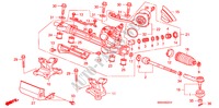 SCATOLA INGRANAGGIO P.S.(EPS)(LH) per Honda CR-V EXECUTIVE 5 Porte 6 velocità manuale 2010