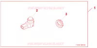 SENS & ADAPTOR NORMAL per Honda CRV COMFORT 5 Porte 6 velocità manuale 2010