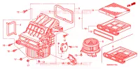 SOFFIATORE RISCALDATORE(LH) per Honda CRV COMFORT 5 Porte 6 velocità manuale 2010