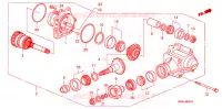 TRASFERIMENTO(2.0L)(2.4L) per Honda CRV COMFORT 5 Porte 6 velocità manuale 2010