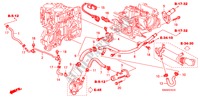 TUBO ACQUA(DIESEL)('09) per Honda CR-V DIESEL 2.2 ELEGANCE/SPORT 5 Porte 6 velocità manuale 2009