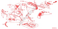 ABBELLIMENTO STRUMENTI(LATO PASSEGGERO)(LH) per Honda CR-V DIESEL 2.2 EXECUTIVE 5 Porte 5 velocità automatico 2011