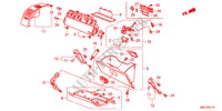 ABBELLIMENTO STRUMENTI(LATO PASSEGGERO)(RH) per Honda CR-V SE 5 Porte 6 velocità manuale 2011