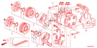 ARIA CONDIZIONATA(COMPRESSORE)(2.0L) per Honda CR-V COMFORT        LPG 5 Porte 6 velocità manuale 2011