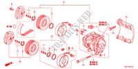 ARIA CONDIZIONATA(COMPRESSORE)(DIESEL) per Honda CR-V DIESEL 2.2 ELEGANCE 5 Porte 6 velocità manuale 2011