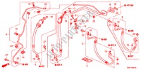 ARIA CONDIZIONATA(TUBI/CONDOTTI)(LH)(2.0L)(2.4L) per Honda CR-V EXECUTIVE 5 Porte 5 velocità automatico 2011
